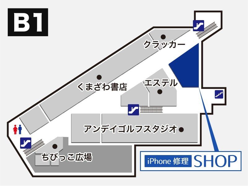 デッキー401店フロアマップ